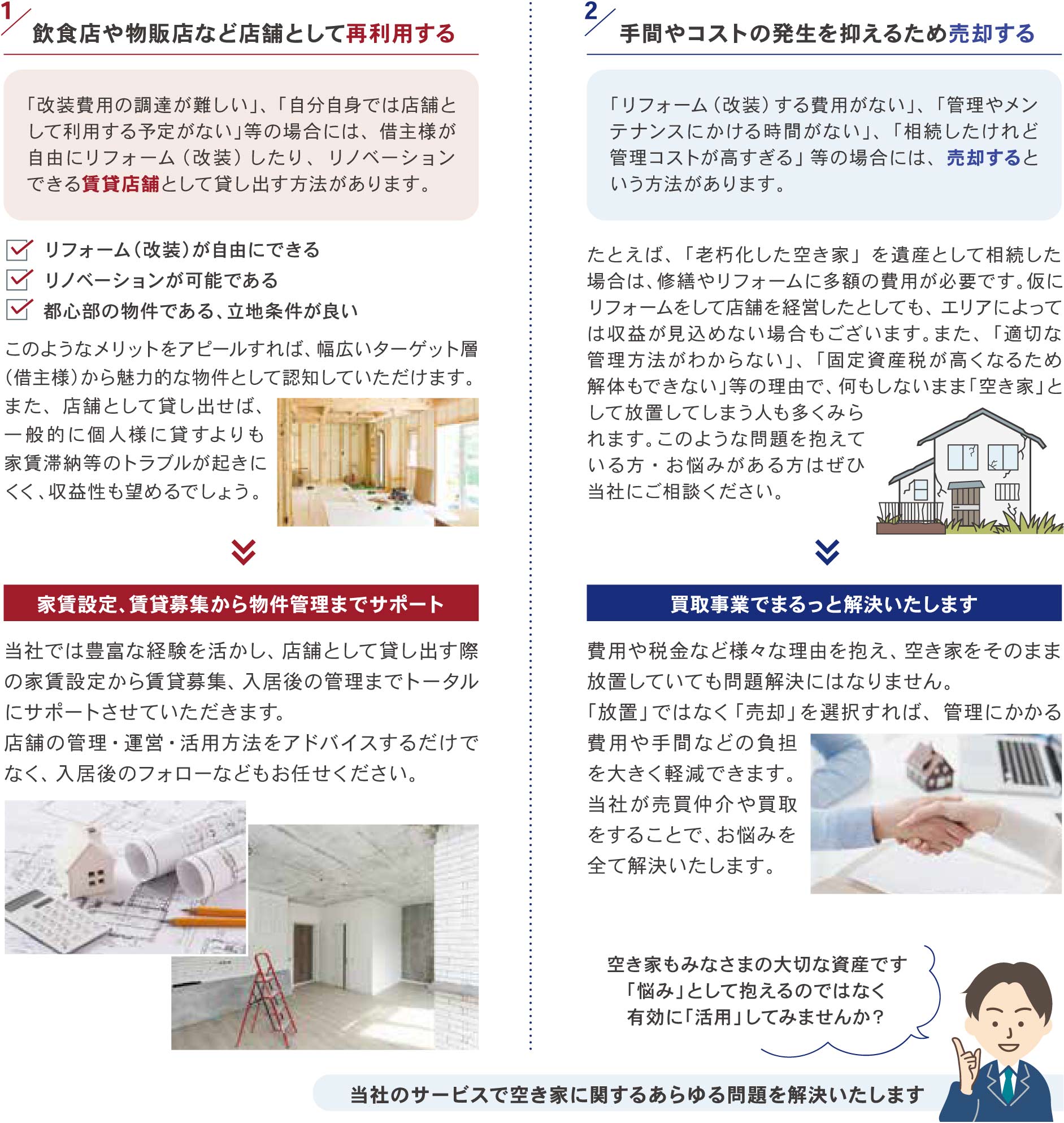 空き家活用方法