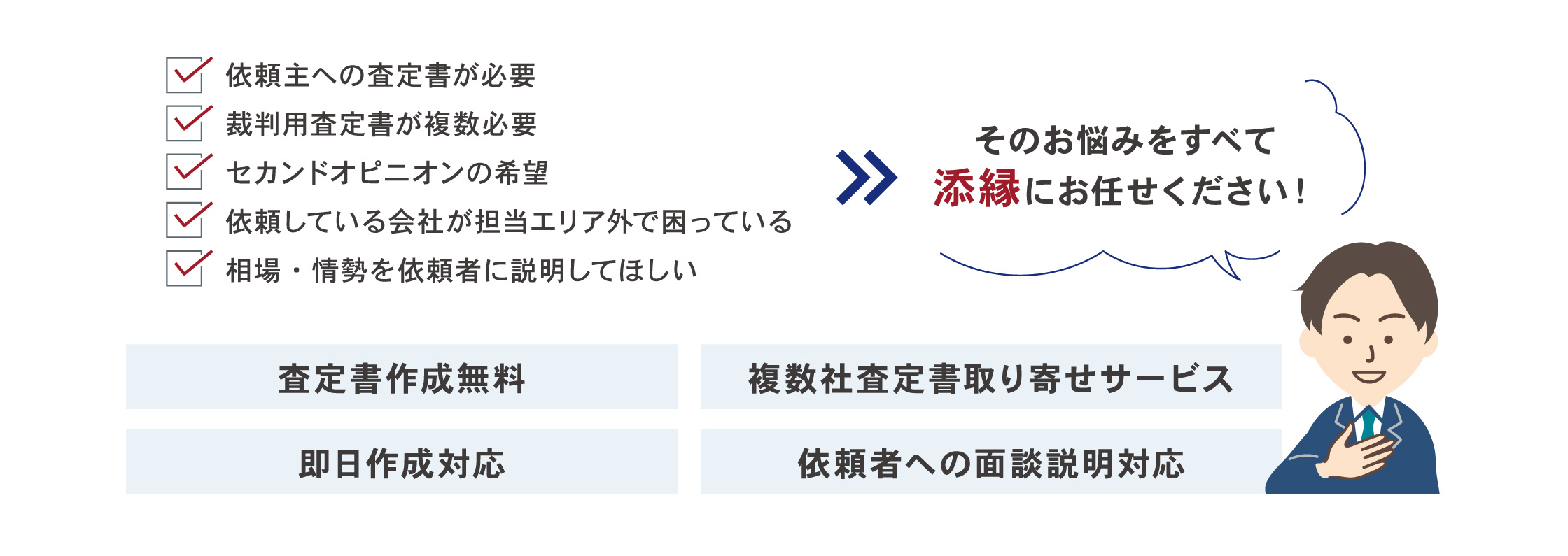 添縁の不動産調査サポート