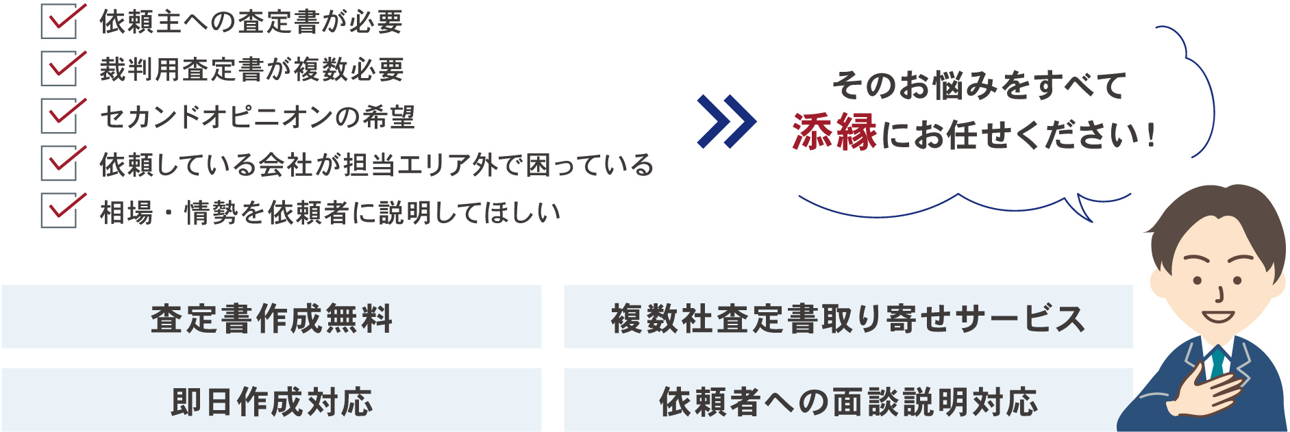 添縁の不動産調査サポート